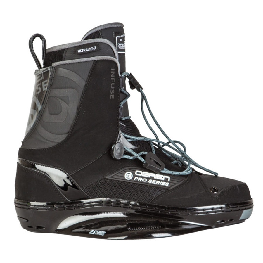 O'Brien Infuse Pro Wakeboard Bindings, UK 810 Black